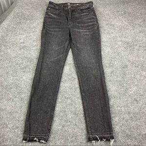 Gap sky high skinny ankle jeans size 14